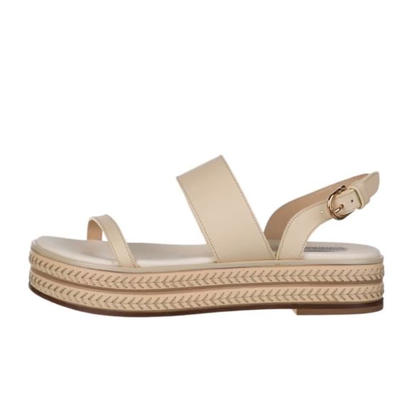 Gabriela Hearst Cream Leather Espadrilles